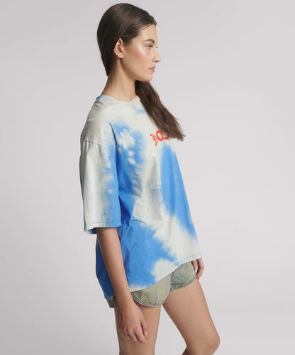 Rouge Love Kobe Tee - Blue Tie Dye