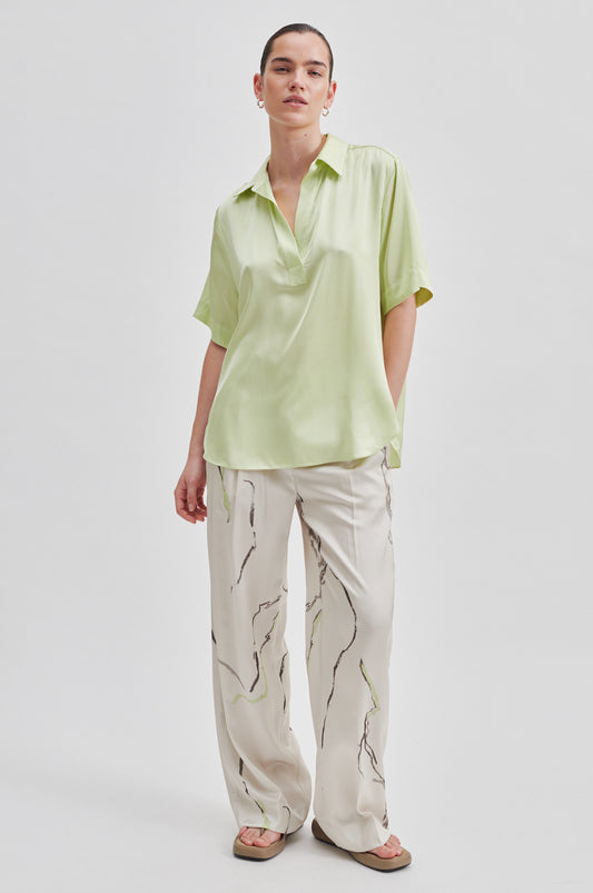 Bardi Blouse Shadow Lime