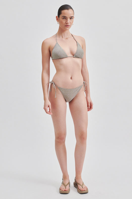 Glint Bikini Bottom - Side tie bikinis