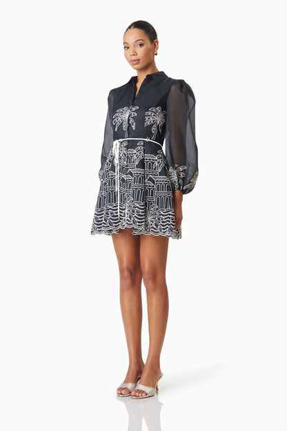 NYX LONGSLEEVE MINI DRESS