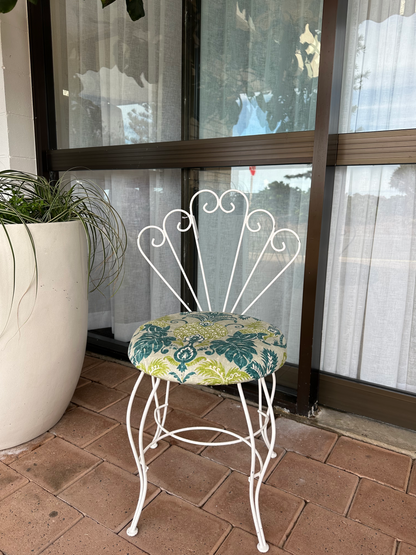 3 Piece Table & Chairs with Designer Fabric