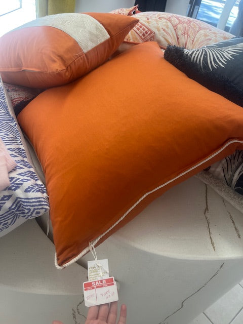 Designer cushions square