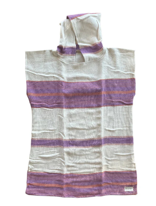 Stripe Turkish Towel PONCHO