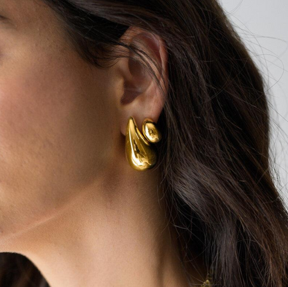 SOPHIA Gold, petit earrings