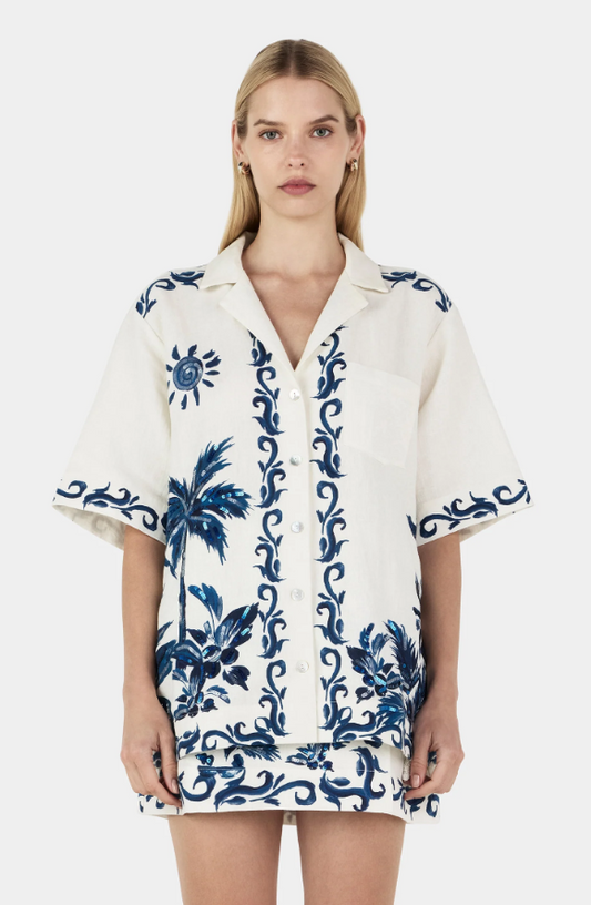 Bodhi Shirt Blue Hawaii