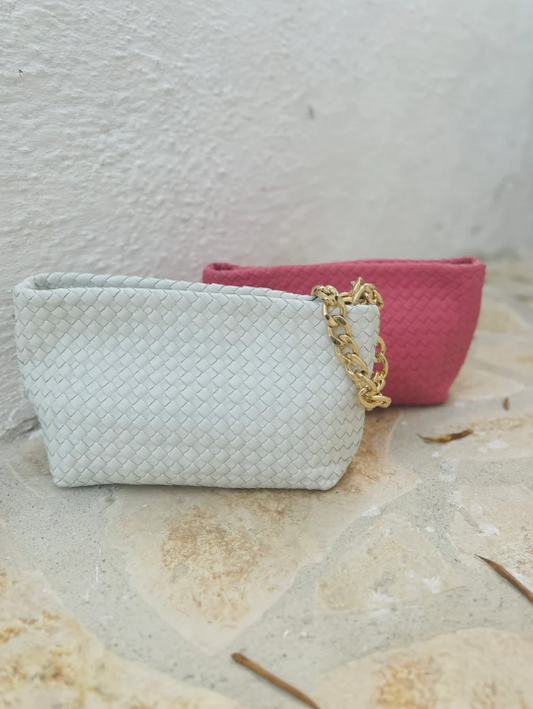 Lulu Woven Bag - Pink