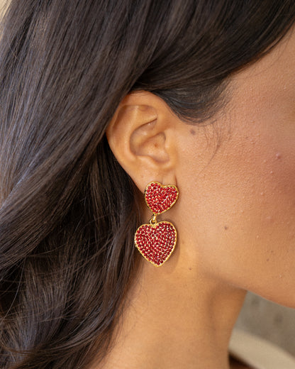 Amore Earrings – Scarlet