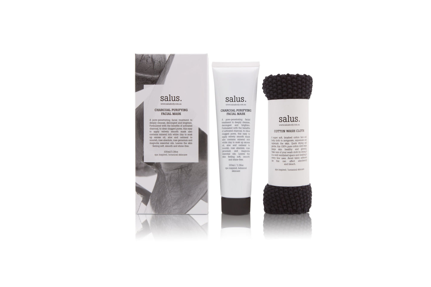 Charcoal Purifying Facial Mask Set